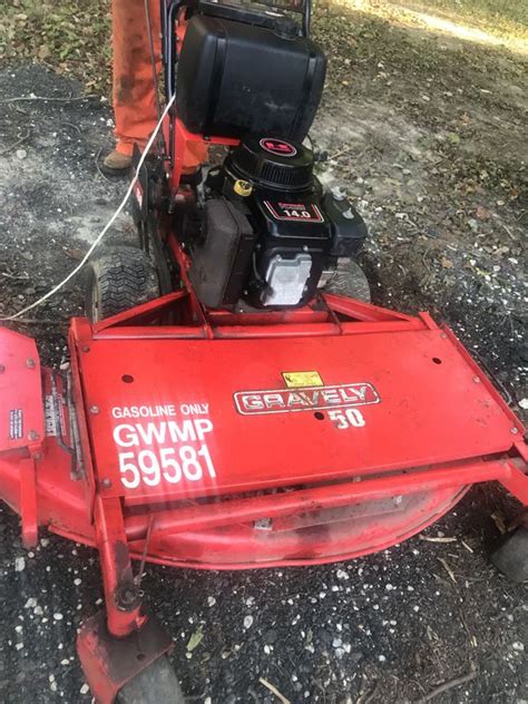Gravely Pro 50 Walk Behind Lawn Mower For Sale In Washington Dc Offerup