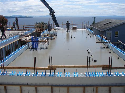 Icf Floor With Self Consolidating Concrete Insulated Concrete Forms