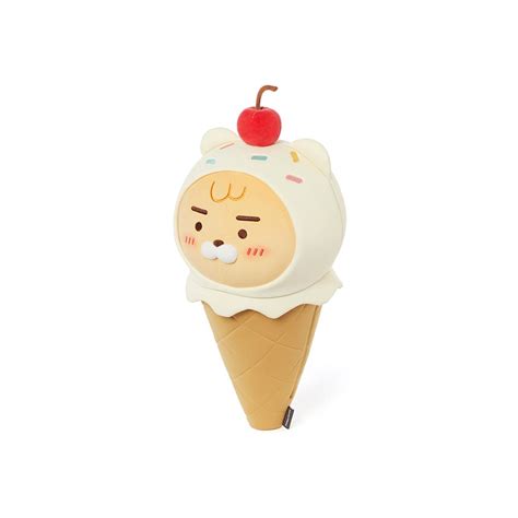 Kakao Friends Official Ice Cream Soft Plush Toy Ryan F