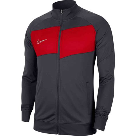 Nike Academy Pro Jacket Anthraciteuniversity Red Soccerpro