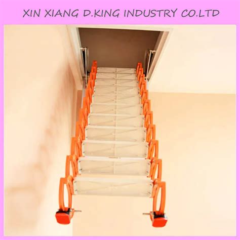 Attic Lifts Telescopic Retractable Aluminium Household Staircase Attic