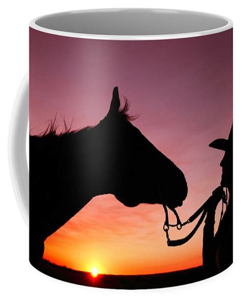 Cowgirl Sunset Coffee Mug For Sale By Todd Klassy