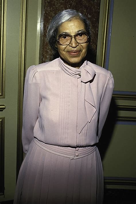 Rosa Parks Smiling Photo Print 24 X 30