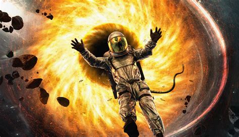 1336x768 Astronaut Falling In Black Hole Hd Laptop Wallpaper Hd Artist