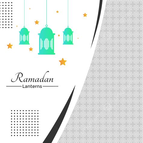 Gambar Lampion Ramadhan Dengan Motif Batik Ramadan Islam Lentera Png