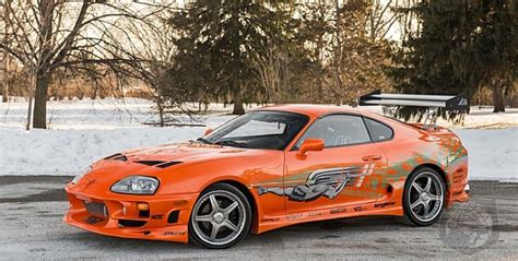 One Of The Iconic Toyota Supras Paul Walker Drove From The First Fast