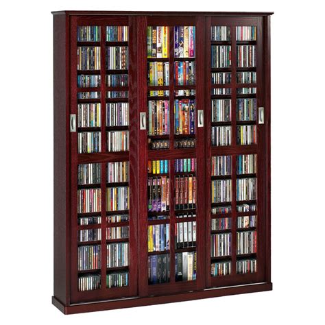 Check spelling or type a new query. Leslie Dame Multimedia Storage Cabinet Dark Cherry MS-1050DC