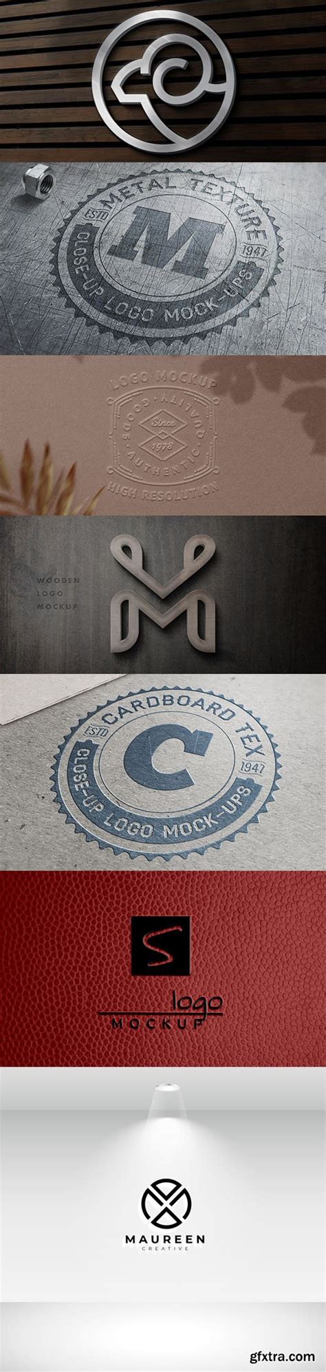Awesome 9 Branding Logo Psd Mockups Templates Gfxtra