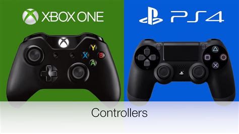 Xbox Vs Playstation Controllers Youtube
