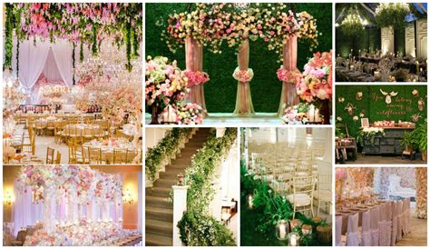 Your enchanted secret garden wedding awaits! Wedding Decor Bring the Outside In