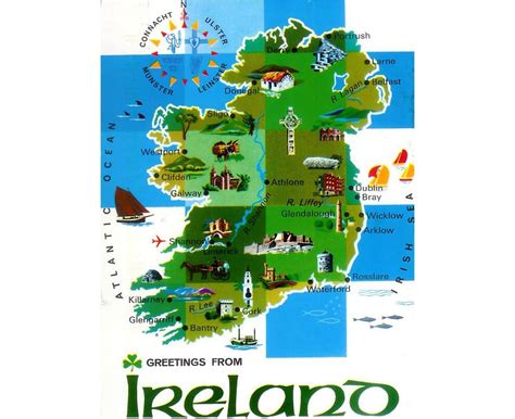 32 Driving Map Of Ireland With Attractions Maps Database