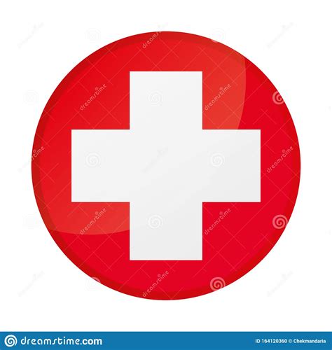Cross Red Hospital Medical Vector Sign Symbol Medical Cross Isolated