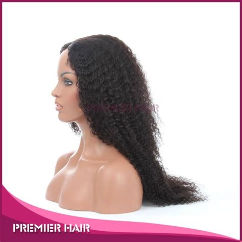 wholesale 24 inch kinky curly virgin brazilian human hair wig nina 002 premier china