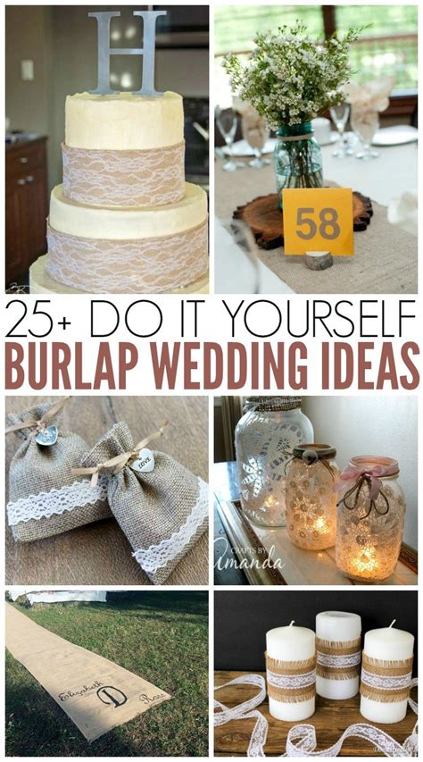 25 Burlap Wedding Ideas And Decor The Country Chic Cottage