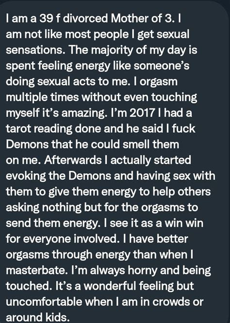 Pervconfession On Twitter Divorced Mom Orgasms Multiple Times A Day