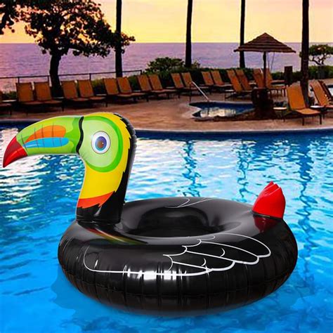 Geefuun Tropical Toucan Inflatable Pool Float Best Pool Floats 2021