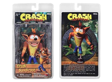 Packaged Look At Necas Crash Bandicoot Action Figure