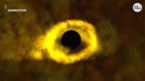 A Black Hole Is Shredding A Star And Nasa Caught The Incredible Space Event On Camera Black