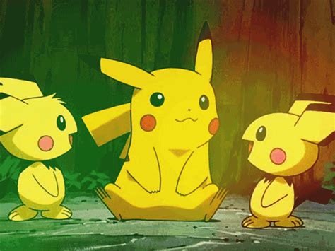 Pikachu And Pichu S Find And Share On Giphy