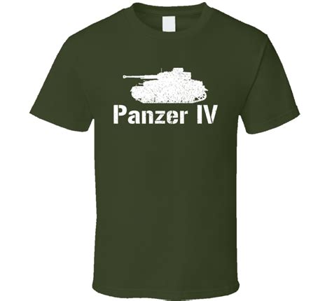Germany Medium Tank Panzer Iv Military T Shirt