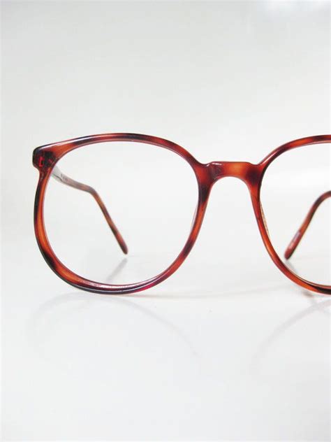 1970s Oversized Wayfarer Eyeglasses Womens Mens Unisex Etsy Fashion