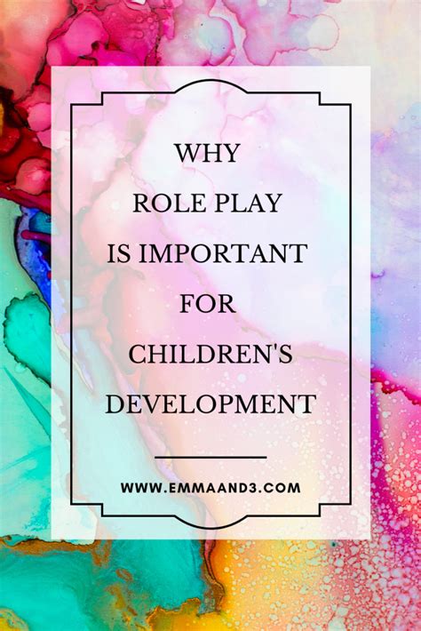 Role Play Is Important For Childrens Development In 2020 Child Led