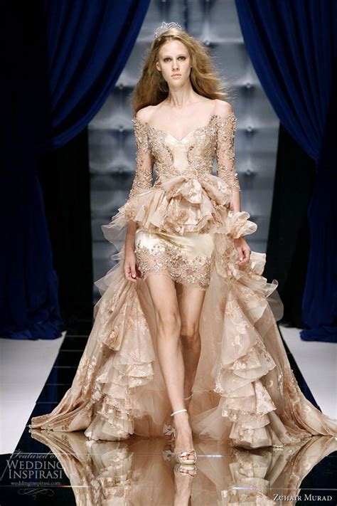 22 Zuhair Murad Modern Day Dress From The Bustle Period With A Full