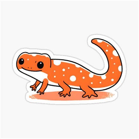 Happy Salamander Sticker For Sale By Nilosr In Salamander