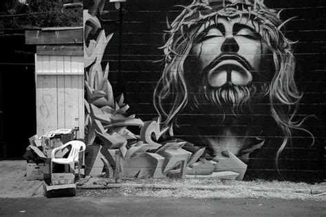 Jesus Graffiti Murals Street Art Graffiti Wall Art Jesus Graffiti
