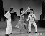 Gene Kelly (R) and Carol Haney from the movie 'On the Town ...