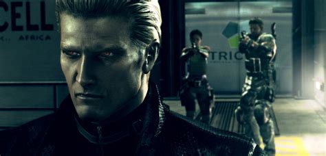 Resident Evil Wesker Shiva Chris Redfield Albert Wesker Sheva Alomar 4325x2081 Video Games