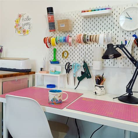 23 Diy Craft Desk Ideas For Your Craft Room Craftsy Hacks