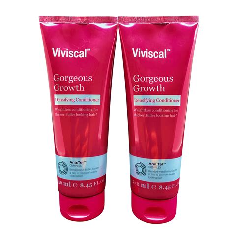 Viviscal Gorgeous Growth Densifying Conditioner 845 Oz Set Of 2