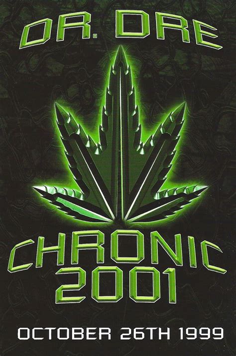 Dr Dre The Chronic 2001 Hip Hop Poster Graphic Poster Music Poster