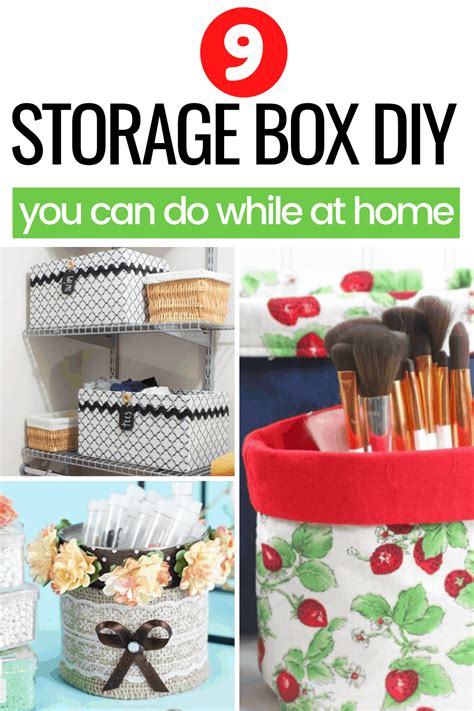 9 Inspiring Ideas Of Diy Box For Storage Learn To Create Beautiful Things