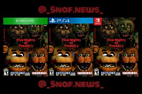 Fnaf Console Ports Fanmade Cover Rfivenightsatfreddys