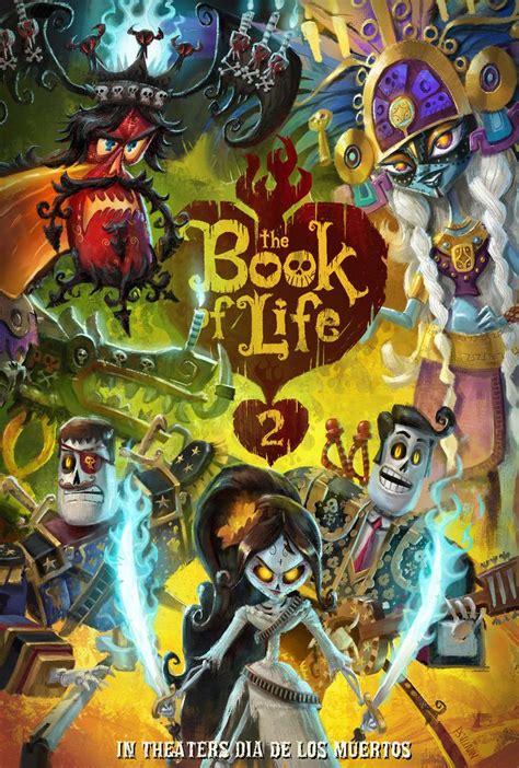 The Book Of Life 2 In Theatricala De Los Muertos With An Image Of