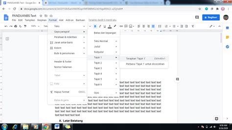 Cara Mudah Membuat Daftar Isi Otomatis Di Google Docs PanduanBs