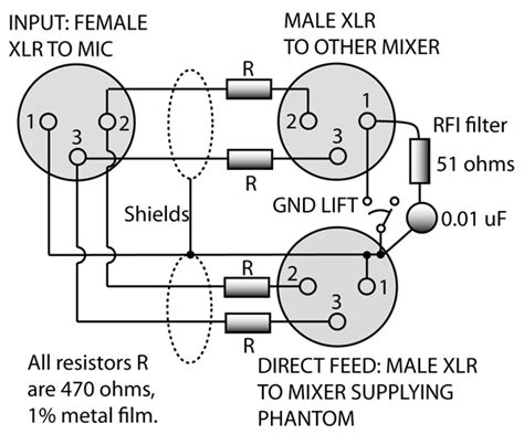 Xlr Mic Cable Wiring Diagram Wiring Diagram Schemas