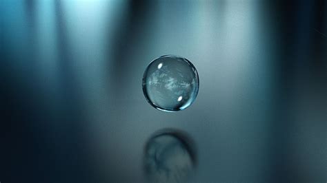 High Resolution Water Drops Background