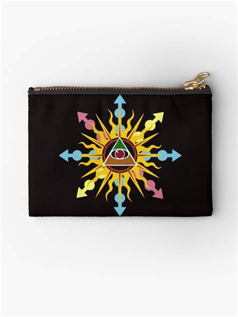 Eye Of Chaos 23 Zipper Pouch By Martymagus1 Zipper Pouch Zip Around