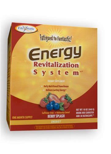 fatigued to fantastic energy revitalization system berry splash flavor 30 day supply