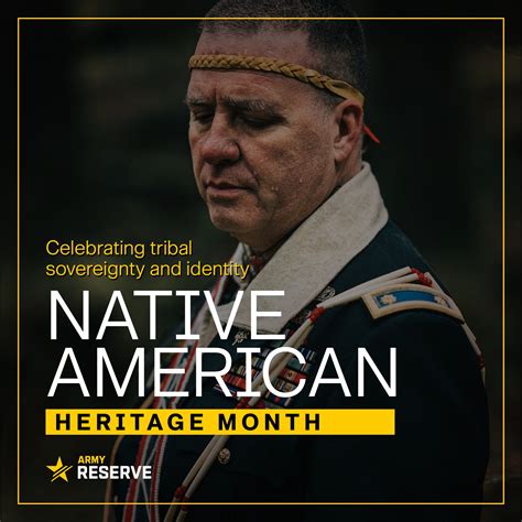 November Is Native American Heritage U S Army Reserve