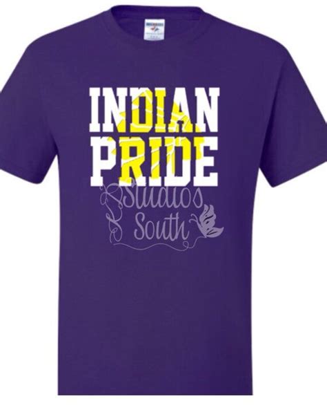Items Similar To Indian Pride Knockout Design Shirts School Spirit