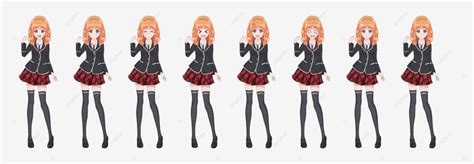 Manga Anime Girl Vector Design Images Anime Manga Girl Cute Dating Body Cage Kawaii Png