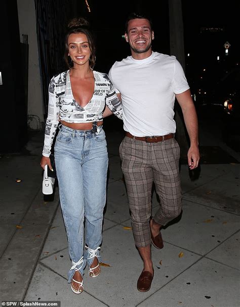 Kady Mcdermott Sizzles In Newspaper Print Crop Top As She Steps Out