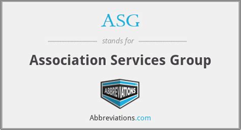 Asg Association Services Group