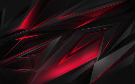 1920x1080 Polygonal Abstract Red Dark Background Laptop