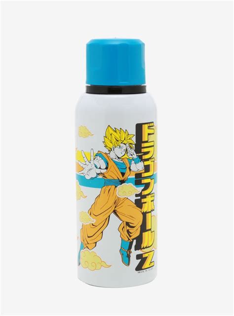 Dragon Ball Super Super Saiyan Goku Cloud Water Bottle Dragon Ball