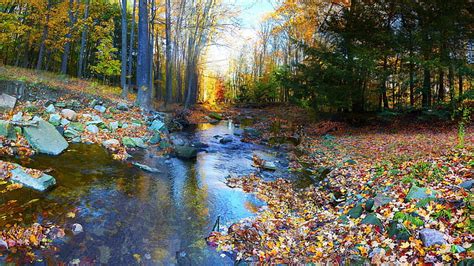 Hd Wallpaper Foliage In Vermont Architecture Autumn Building